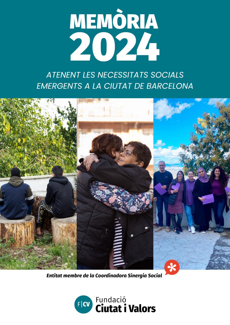 Memòria 2024 - Fundació Ciutat i Valors